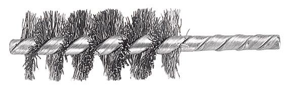 Wolfcraft cylinder-stålbørste