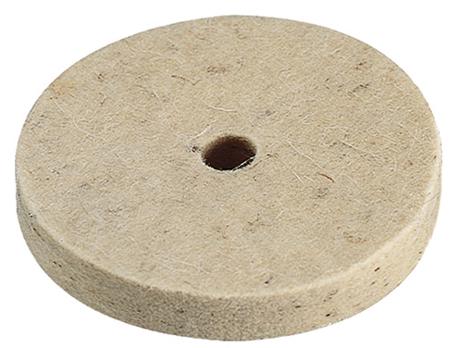 Wolfcraft Polereskive - filt - 75x10x10 mm
