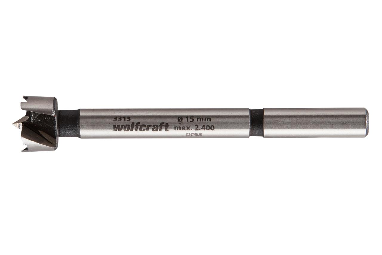 Wolfcraft - Forstnerbor Ø15 - skaft Ø8 mm