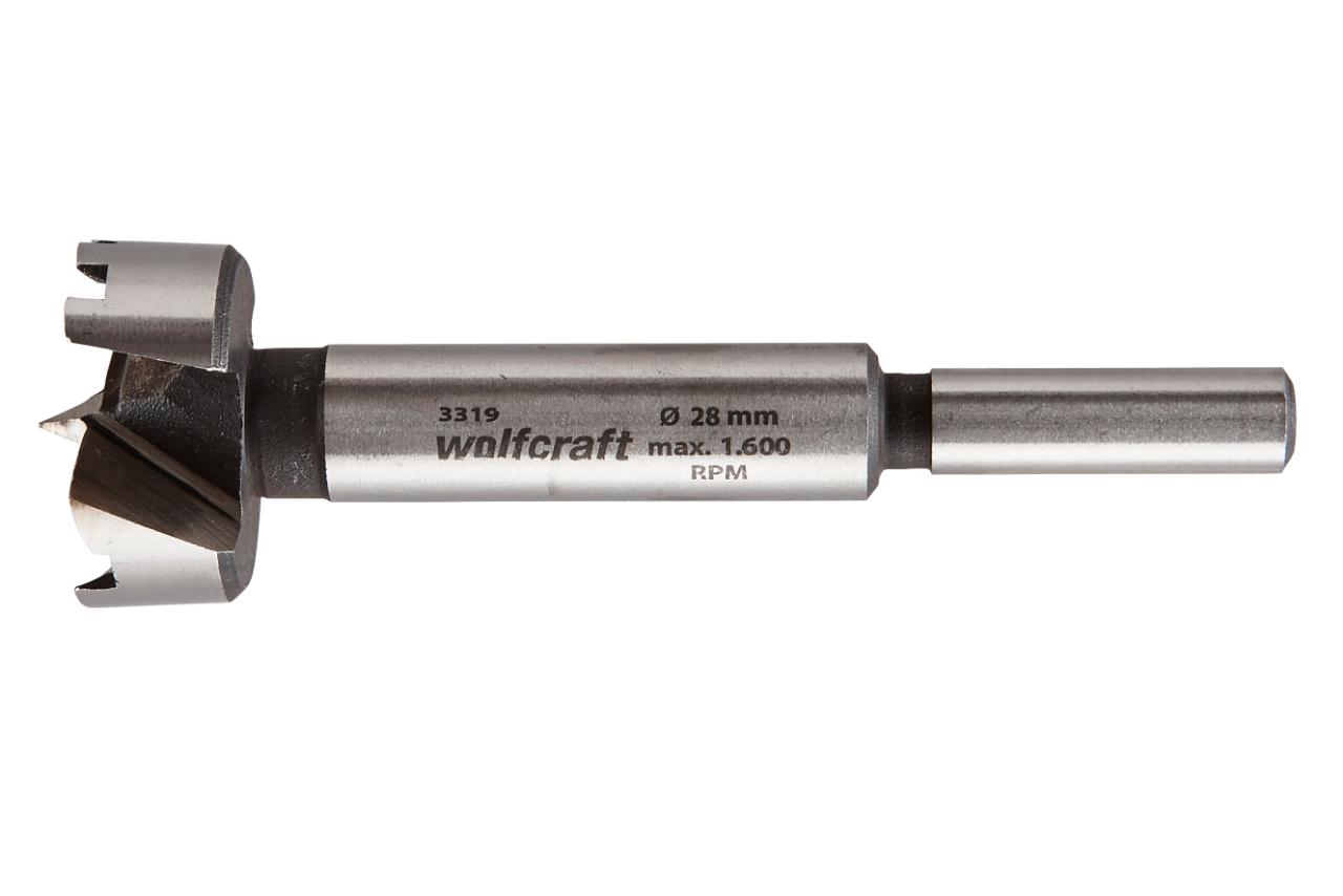 Wolfcraft - Forstnerbor Ø28 - skaft Ø8 mm