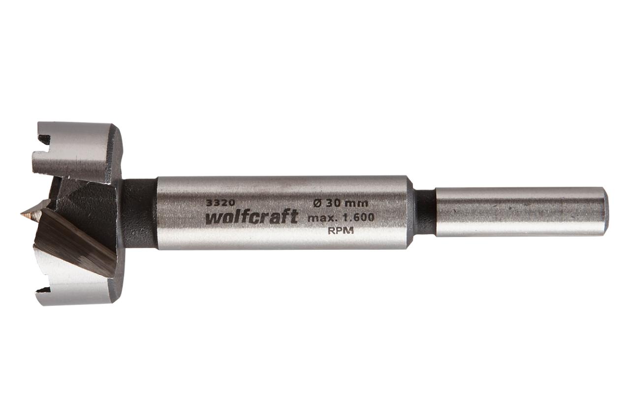 Wolfcraft - Forstnerbor Ø30 - skaft Ø8 mm