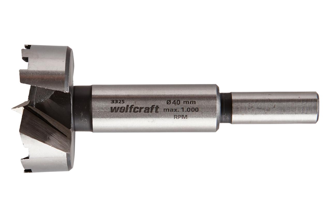 Wolfcraft - Forstnerbor Ø40 - skaft Ø10 mm