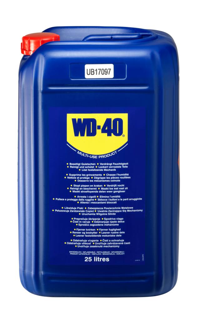 WD40 Multiolie, dunk 25 L