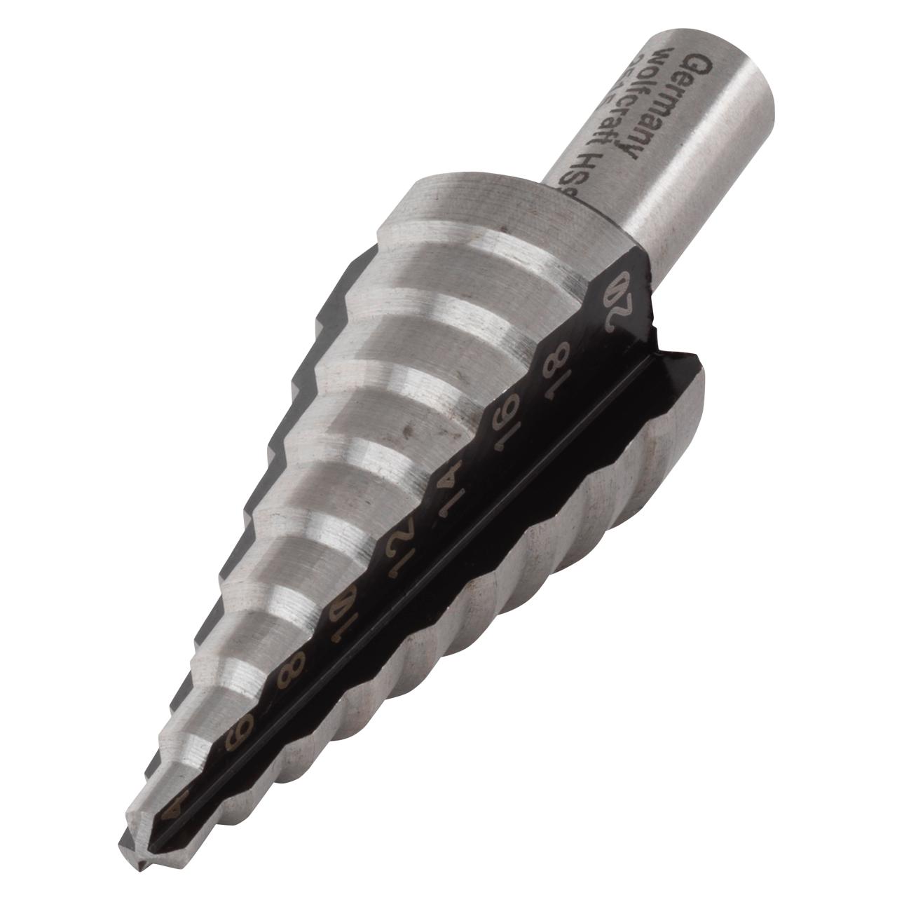 Wolfcraft Trinbor HSS - 8mm - Ø4-20mm