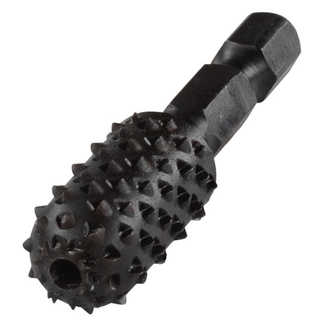 Wolfcraft Pære profilrasp til træ - 6-kant - Ø13 mm