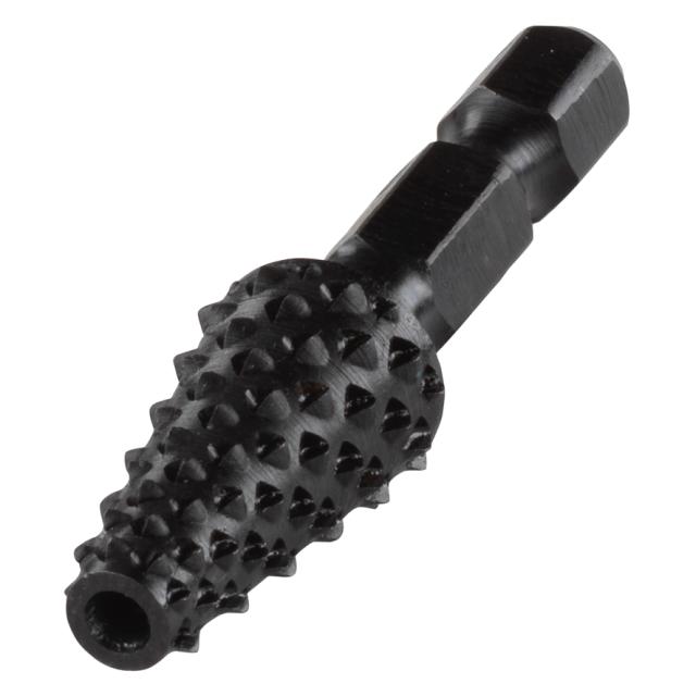 Wolfcraft Konisk profilrasp til træ - 6-kant - Ø6-12 mm