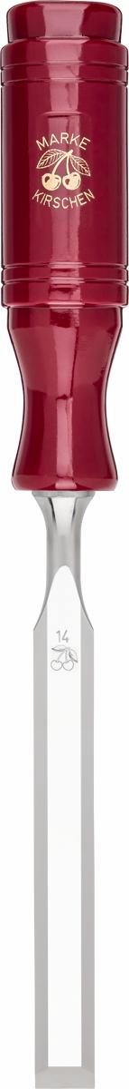 Stemmejern med rødt plasthæfte 14 mm