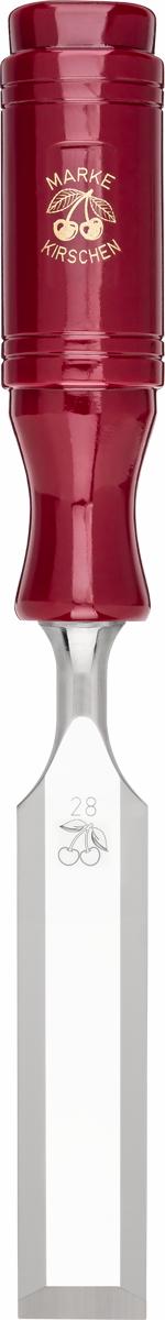 Stemmejern med rødt plasthæfte 28 mm